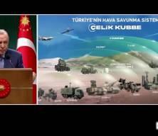 Başkan Erdoğan: Çelik Kubbe'de 86 milyona hizmet edecektir