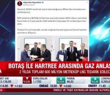 BOTAŞ ile Hartree arasında gaz anlaşması