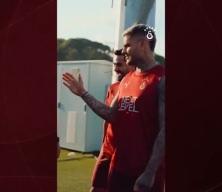 Galatasaray’da antrenmanların yıldızı İlkay Gündoğan oldu