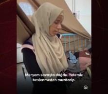Gazze'den yürekleri dağlayan görüntüler!Çocuklar kıtlıktan hayatını kaybediyor