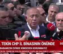 Gürsel Tekin: Biz babamızın evinde kimseden korunmayız