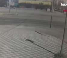 İhbara gidiyorlardı! Polisin feci kazası kamerada