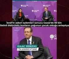 İsrail'in işlediği savaş suçları tek tek suratına çarpıldı! İşte Herzog'un zor anları 
