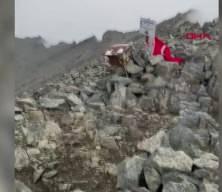 Mevisimin ilk karı Kaçkar'a yağdı
