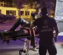 Kayseri’de polisten kaçan motosikletli parkta kaza yaptı