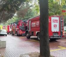 Şişli Cemal Reşit Rey Konser Salonu’nda çıkan yangın söndürüldü; 2 işçi dumandan etkilendi 