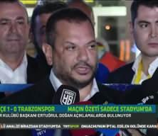 Trabzonspor başkanı Ertuğrul Doğan: Takımı sahadan çekmeyi bile düşündük