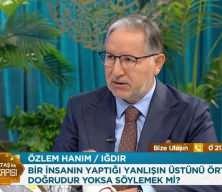 Yanlışı örtmek mi söylemek mi? Prof. Dr. Karataş'tan dikkat çeken cevap