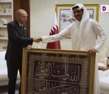 Katar'da samimi anlar! 