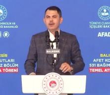 Bakan Murat Kurum: “Yeni, sağlam konutlarımızın temellerini atıyoruz”