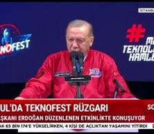 Cumhurbaşkanı Erdoğan TEKNOFEST'te konuşuyor!