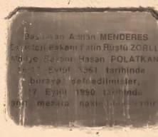 Demokrasi Şehitlerimizin İmralı'daki kabirlerini Vefa Anıtı'na dönüştürdük.