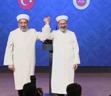 Diyanet İşleri Başkanlığına atanan Safi Arpaguş, görevi Ali Erbaş'tan devrald