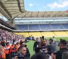 Fenerbahçe taraftarından Ali Koç'a büyük tepki! '' Fenerbahçe başkanı Saadettin Saran''
