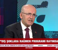 Hazine ve Maliye Bakanı Mehmet Şimşek enflasyon düşmeye devam edecek açıklamasında bulundu