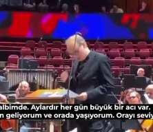 İsrailli orkestra şefi Ilan Volkov Siyonistlerin saldırılarını kınadı "Artık İsrail’de sahne almayacağım” dedi