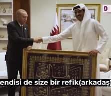 Katar'da samimi anlar! 