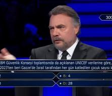 Milyoner'de dikkat çeken Gazze sorusu!