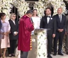 TİHEK Başkanı Fahrettin Altun'un oğlu Mustafa Bilge Altun dünyaevine girdi