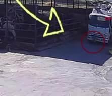Yüreklerin yandığı an! Tankerin altında kalan 3 yaşındaki çocuğun son anları güvenlik kamerasına yansıdı