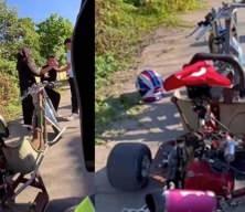 “20 gün fındığa gittim” diyen Mert’in motor hayali yarım kaldı