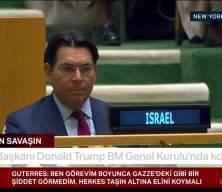 ABD başkanı Donal Filistin'in tanınması hakkında konuştu