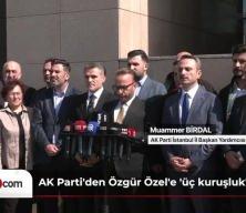 AK Parti'den CHP Genel Başkanı Özgür Özel'e "3 kuruşluk" dava!