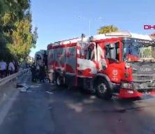 Alanya’da midibüsler çarpıştı: 2’si ağır 15 yaralı