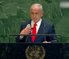 Binyamin Netanyahu'nun yakasındaki QR kodun şifresi!