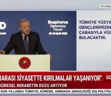 Cumhurbaşkanı Erdoğan, Demokrasi ve Özgürlükler Adası'nda konuştu