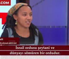 Aynı safta yer alıyorsunuz: İngiliz aktivistten İsrail'i savunan spikerlere tarihi ders
