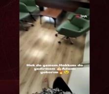 İşten sebepsiz yere kovulduğunu iddia edilen kadın, şantiye şefinin yaktı