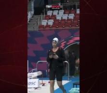 Milli sporcu Defne Kurt rekor kırarak Dünya Şampiyonu oldu!