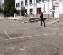 Okul bahçesinde şok eden görüntüler! Şüpheliler hakkında adli işlem yapıldı