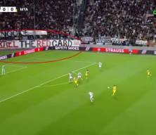  PAOK taraftarları Maccabi maçında Gazze'yi unutmadı!