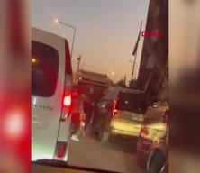 Trafikteki tartışma kavgaya dönüştü! 