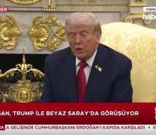 Trump, Erdoğan görüşmesinde gazetecilerin sorularını yanıtladı