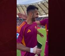 Zeki Çelik, Roma'da maçın adamı seçildi