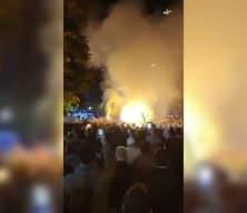 Ankara’da ABD Büyükelçiliği önünde İsrail protestosu!
