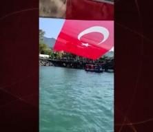 Artvinli balıkçılar da Siyonistlerin zülmüne tepki gösterdi!