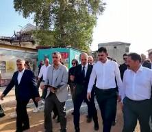 Bakan Kurum , Uzun Çarşı’daki çalışmaları yakından inceledi!