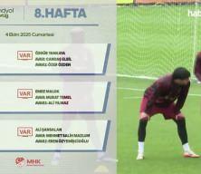 Galatasaray - Beşiktaş maçının VAR hakemi Ali Şansalan oldu