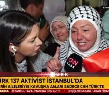 İsrail’in alıkoyduğu aktivistler İstanbul’da yaşadıklarını anlattı