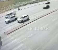 Konya'da cinayet gibi kaza! Korkunç görüntü kamerada, ışıkta bekleyen sürücü canından oldu
