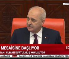 Meclis Başkanı Numan Kurtulmuş Meclis'in yeni yasama yılında konuştu