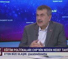 Milli Eğitim Bakanı Yusuf Tekin Özgür Özel'in hakaretlerine ilişkin açıklamalarda bulundu
