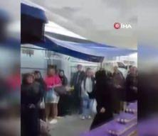 Pazarda aksiyon dolu anlar1 Peçeli hırsızlar yakalanınca bakın ne yaptı! 
