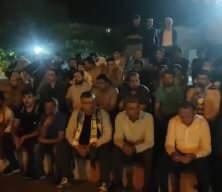 Siirt'te İsrail'e tepki gösterisi: Vatandaşlar zikirler eşliğinde dua etti