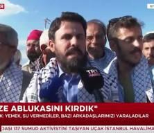 Sumud filosu aktivistlerinden Türkiye’ye duygusal mesaj
