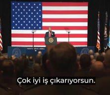 Trump, rütbeli askerleri şakayla karışık uyardı